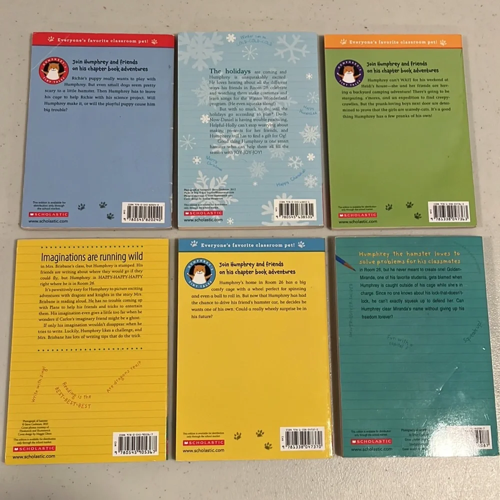 6 Humphrey Paperback Books - Picture 2 of 3